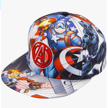 Marvel Legends Captain America, Ironman, Avengers, Hulk Baseball Cap for Boys – Avengers Hat Youth Ages 5-14